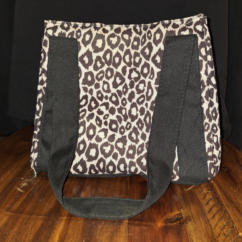 Fit & Fresh Insulated Lunch Work School Bag Travel Purse Leopard Tote Animal